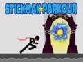Leikur Stickman Parkour á netinu