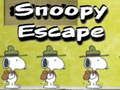 Leikur Snoopy Flótti á netinu