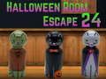 Leikur Amgel Halloween Hernaðr Room 24 á netinu