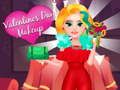 Leikur Valentínus dags make-up á netinu
