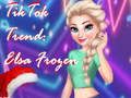 Leikur TikTok Trend: Elsa Frost á netinu