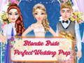 Leikur Blondie Bride: Fullkomin Brúðkaupsundirbúningur á netinu