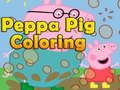 Leikur Litun Peppa Gris á netinu Leikur Litun Peppa Gris á netinu