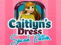 Leikur Skólaútgáfa Caitlyn's Dress á netinu