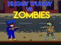 Leikur Huggy Wuggy gegn Zombí á netinu