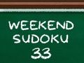 Leikur Vikunni Sudoku 33 á netinu