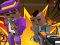 Leikur Fyrirbyggjandi Blocky Gangster Stríð á netinu