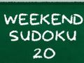 Leikur Helgar Sudoku 20 á netinu