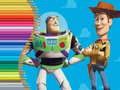 Leikur Litabók fyrir Toy Story á netinu