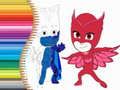 Leikur Litakverja fyrir PJ Masks á netinu