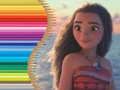 Leikur Litasafn fyrir Moana á netinu