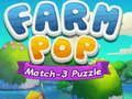Leikur Bændur Pop Match-3 Púsl á netinu