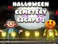 Leikur Halloween Kirkjugarður Flóttinn 2 á netinu