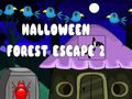 Leikur Flótti frá Halloween-skógi 2 á netinu