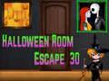 Leikur Amgel Halloween Rúm Flóttinn 30 á netinu