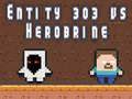 Leikur Eining 303 gegn Herobrine á netinu