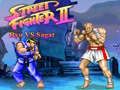 Leikur Götuklæða II: Ryu gegn Sagat á netinu