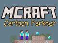 Leikur Mcraft Teiknimyndaparkour á netinu