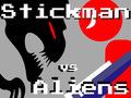 Leikur Stickman gegn geimverum á netinu