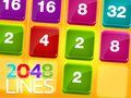 Leikur 2048 Línur á netinu