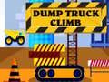 Leikur Dump Truck Klifur á netinu