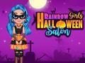 Leikur Regnbogastúlkur Halloween Skáli á netinu