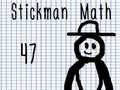 Leikur Stickman Stærðfræði á netinu