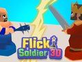 Leikur Flick Hermaður 3D á netinu