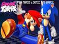 Leikur Super Mario & Sonic FNF Dans á netinu