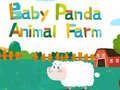Leikur Baby Panda: Dýragarður á netinu