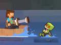 Leikur Pírata Block Craft Monster Skytta á netinu