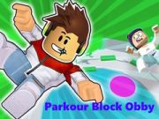 Leikur Parkour Block Obby á netinu Leikur Parkour Block Obby á netinu