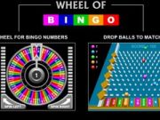 Leikur Bingo Hjólið á netinu