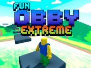 Leikur Skemmtilegur Obby Ekstrem á netinu