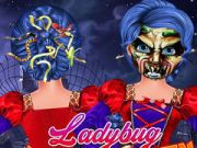 Leikur Ladybug Halloween Hárstílar á netinu