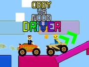 Leikur Obby vs Noob Ökumaður á netinu