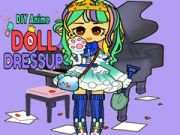Leikur DIY Anime dúkku Ræklíkur á netinu Leikur DIY Anime dúkku Ræklíkur á netinu