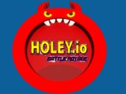 Leikur Holey.io bardaga royale á netinu