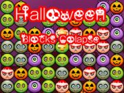 Leikur Halloween blokk hruni á netinu