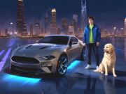 Leikur Mustang Borgarakstur á netinu