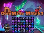 Leikur GemMine Match 3 á netinu
