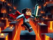 Leikur Minecraft Obby á netinu