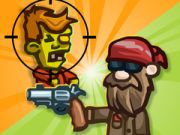 Leikur Fífl Zombí Online á netinu