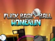 Leikur Flick Baseball Super Homerun á netinu
