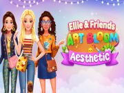 Leikur Ellie og vinir Art Bloom Aesthetic á netinu