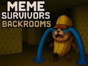 Leikur Meme Survivors: Backrooms á netinu