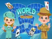 Leikur World Solitaire Tripeaks á netinu