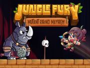 Leikur Jungle Fury Mutant Rhino Mayhem á netinu