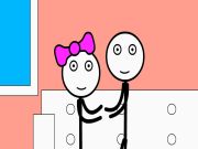 Leikur Stickman fangelsi og ást á netinu