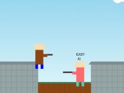 Leikur Minecraft þak leyniskyttur á netinu